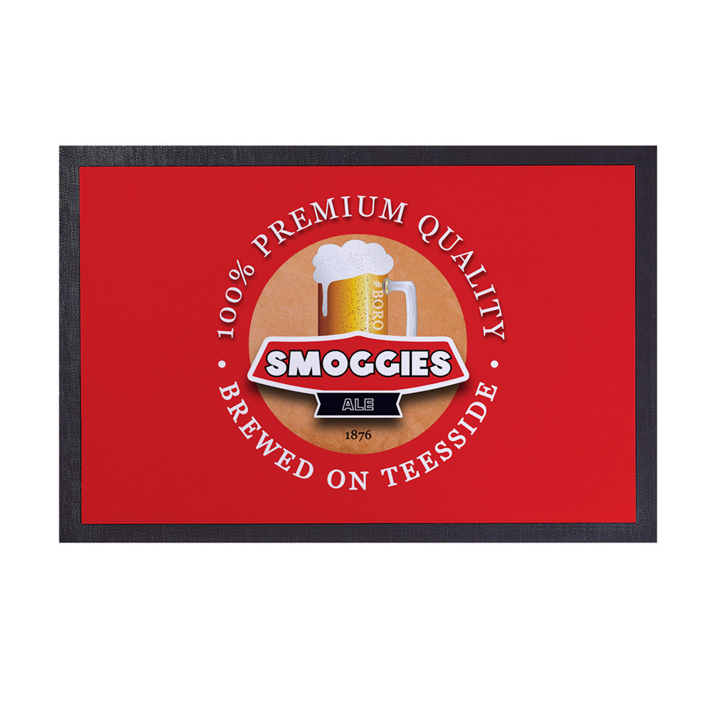 Middlesbrough Smoggies  - Football Legends - Door Mat -60cm X 40cm