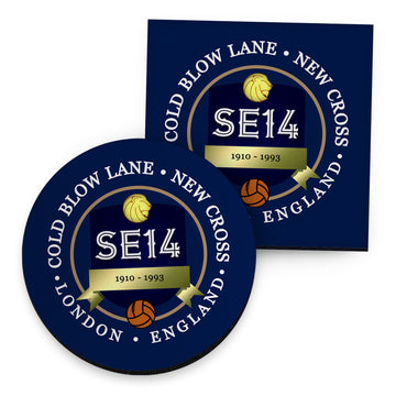 The Lions Cold Blow Lane - Football Coaster - Square Or Circle