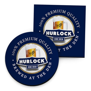 The Lions Hurlock - Football Coaster - Square Or Circle