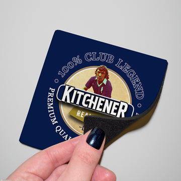 The Lions Kitchener - Football Coaster - Square Or Circle