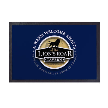 The Lions Lions  - Football Legends - Door Mat -60cm X 40cm