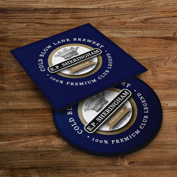 The Lions Sheringham - Football Coaster - Square Or Circle