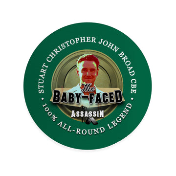 Nottinghamshire Baby Faced  - Cricket Coaster - Circle or Square