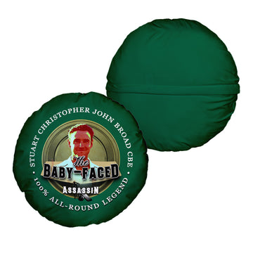 Nottinghamshire Cricket Baby Face  - Legend Collection - Circle Cushion 14