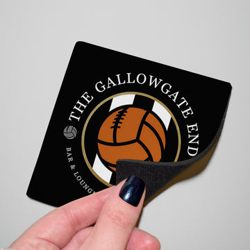 Newcastle Gallowgate - Football Coaster - Square Or Circle