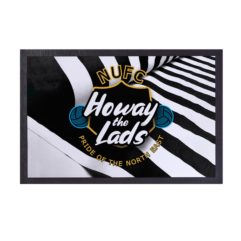 Newcastle Howay - Football Legends - Door Mat -60cm X 40cm