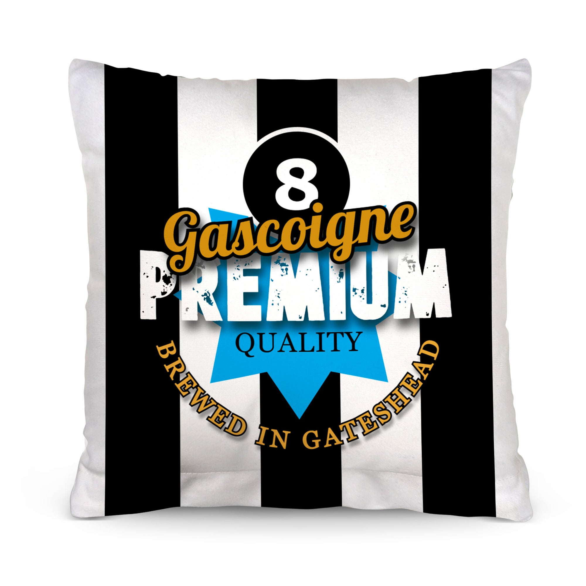 Newcastle Paul Gascoigne - Football Legends - Cushion 10"