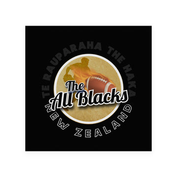 New Zealand Rugby Union All Blacks - Coaster - Circle or Square