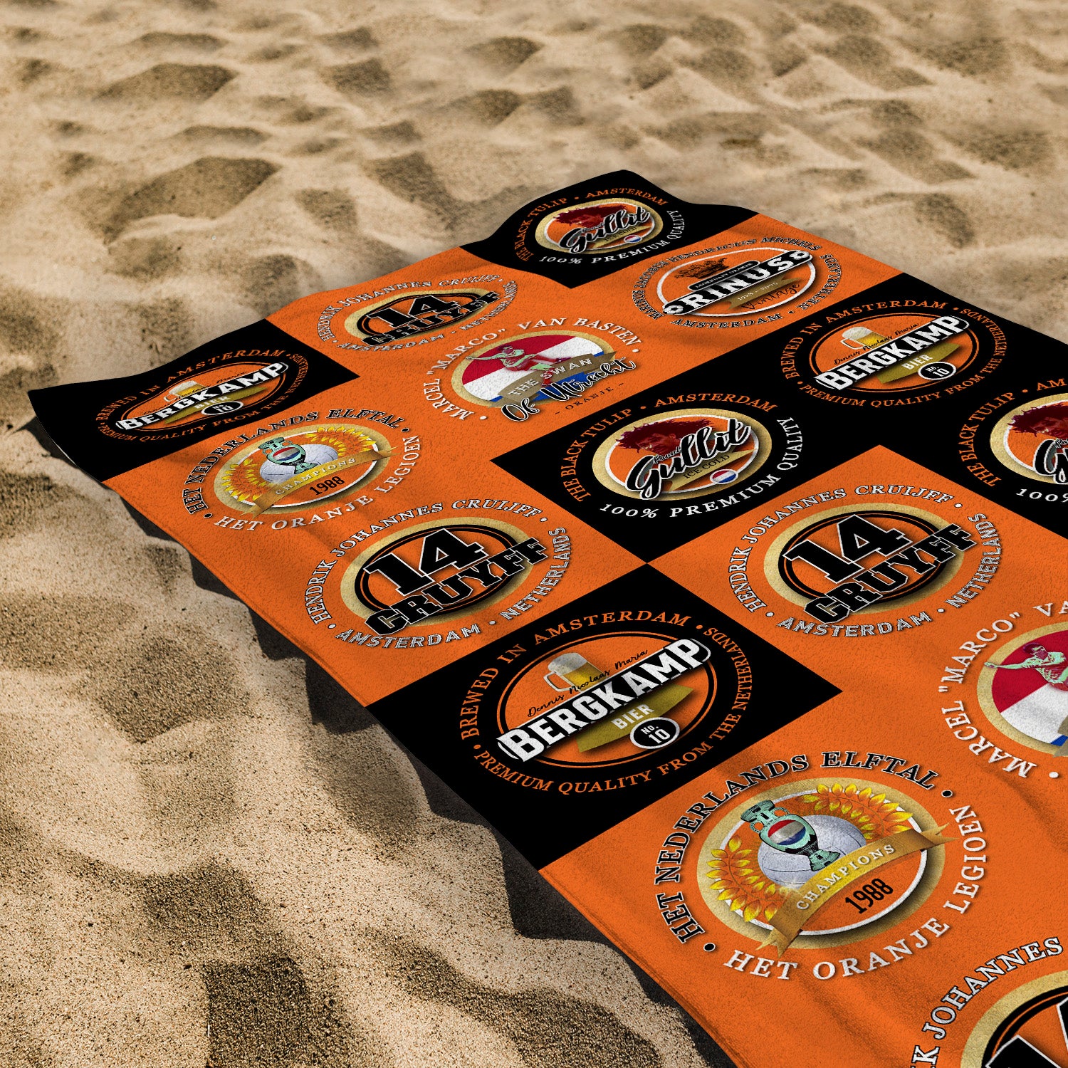 Netherlands - Legend Collection - Beach Towel