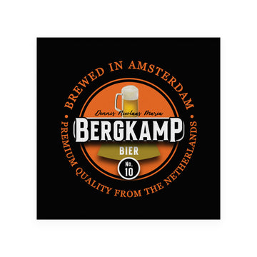 Netherlands Bergkamp - Coaster - Circle or Square