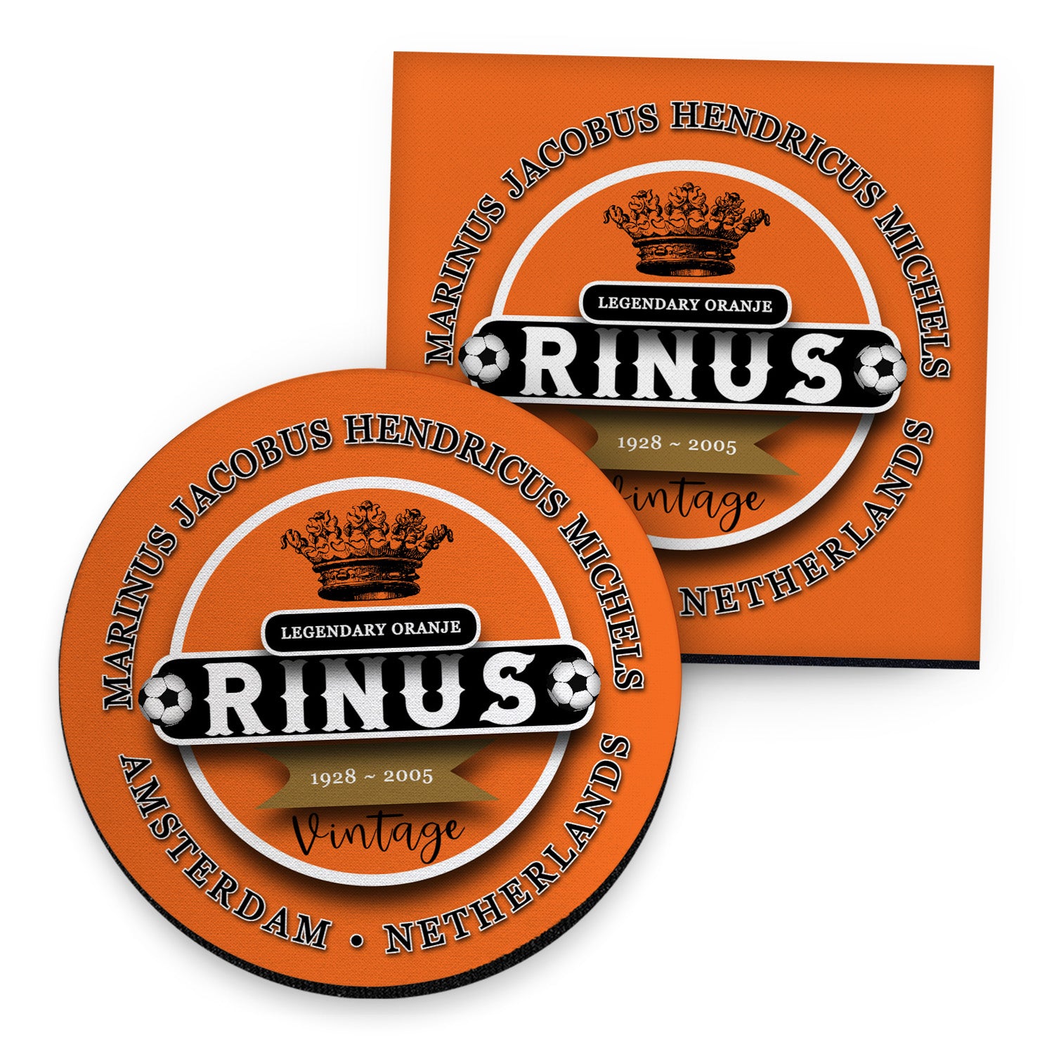 Netherlands Rinus - Coaster - Circle or Square