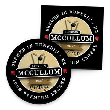 New Zealand McCullum - Coaster - Circle or Square