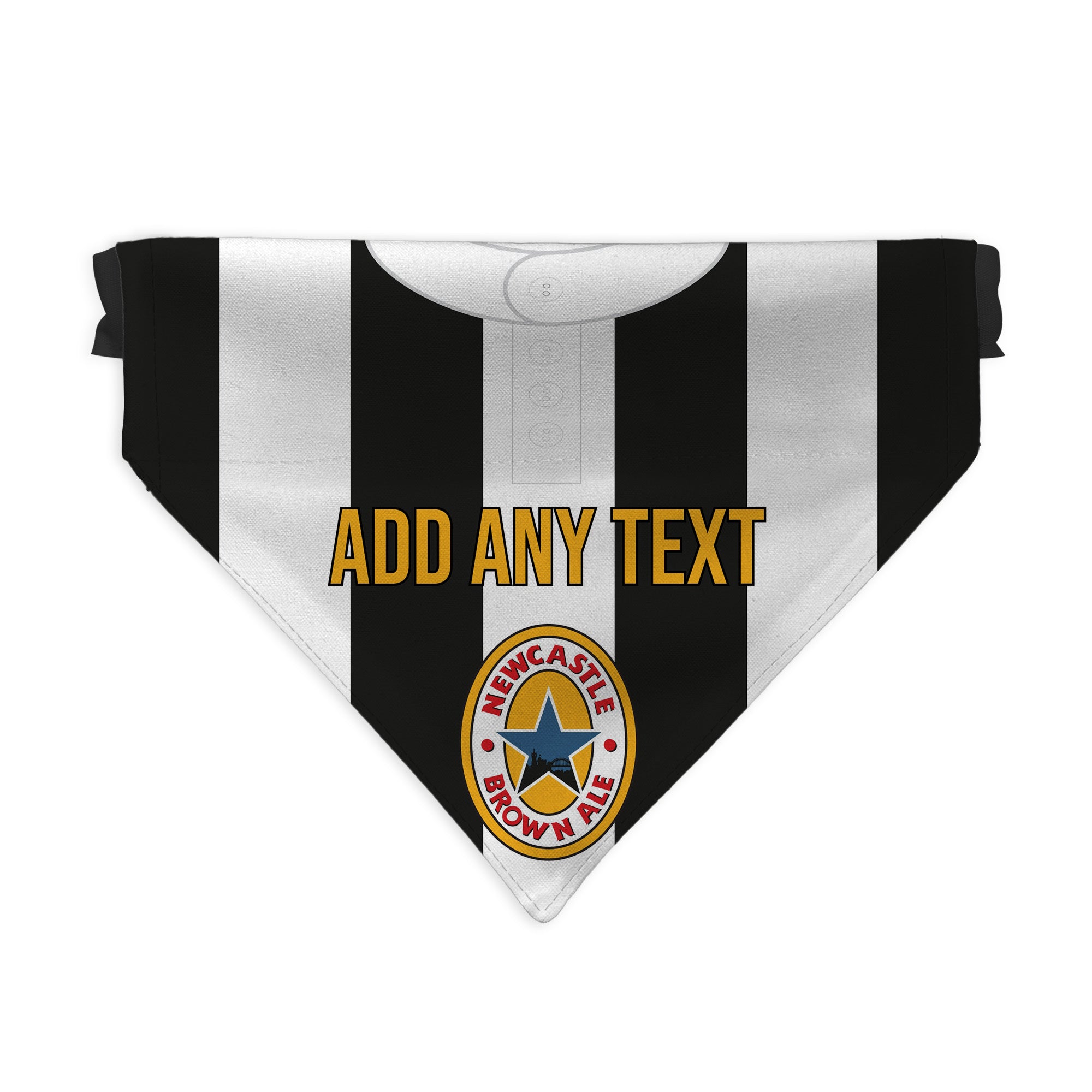 Newcastle 1996 Home Shirt - Personalised Pet Bandana - 4 Sizes