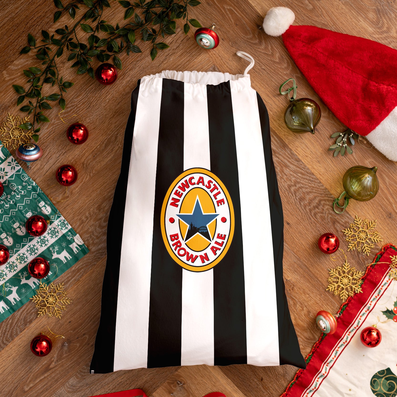 Newcastle - 1996 Home Shirt - Santa Sack