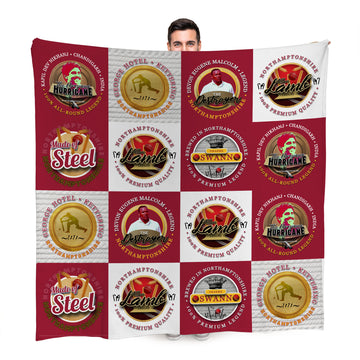 Northamptonshire - Legend Collection - Fleece Blanket 150cm X 150cm