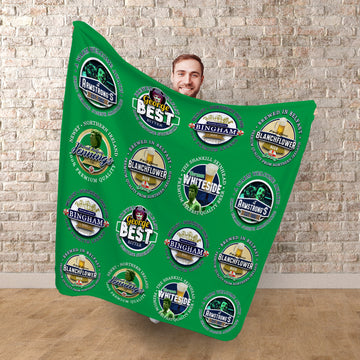 Northern Ireland - Legend Collection - Fleece Blanket 150cm X 150cm