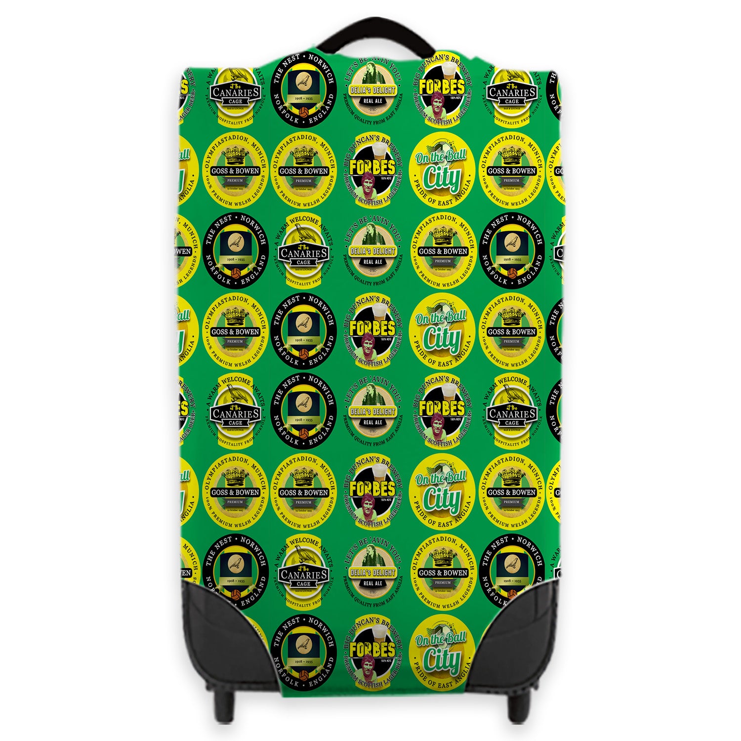 Norwich - Football Legends - Luggage Cover - 3 Sizes