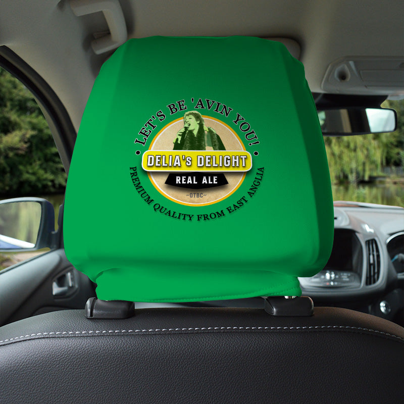 Norwich Delia Smith - Football Legends - Headrest Cover