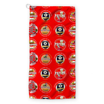 Nottingham - Football Legends - Retro Lightweight, Microfibre Golf Towel