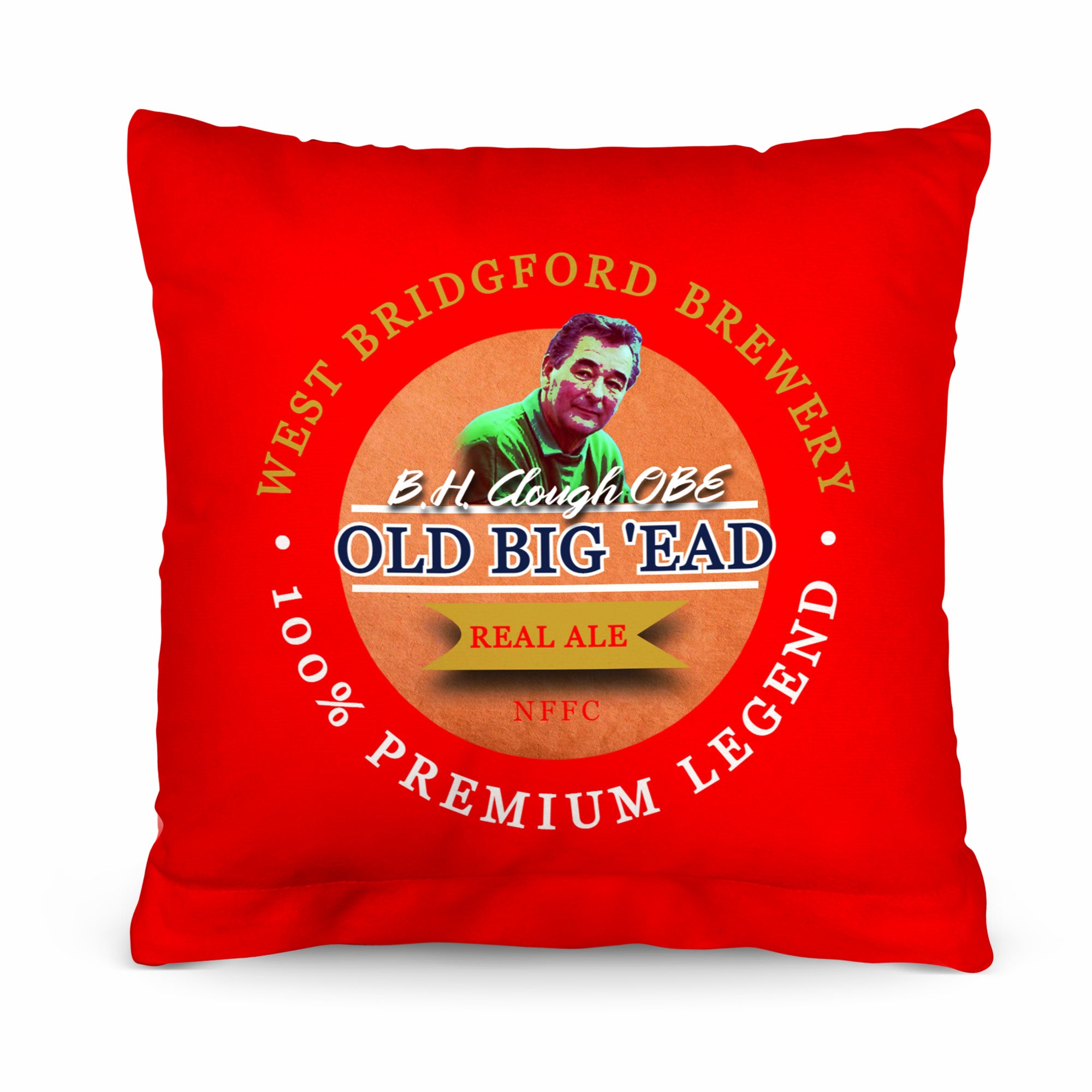 Nottingham Clough - Football Legends - Cushion 10"