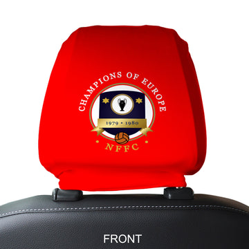 Nottingham European Cup - Football Legends - Headrest Cover