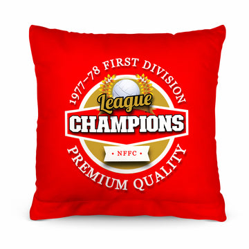 Nottingham League Champions - Football Legends - Cushion 10"