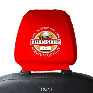 Nottingham League Champions - Football Legends - Headrest Cover