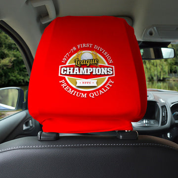 Nottingham League Champions - Football Legends - Headrest Cover