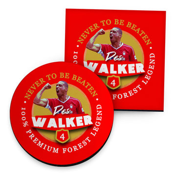 Nottingham Walker - Football Coaster - Square Or Circle