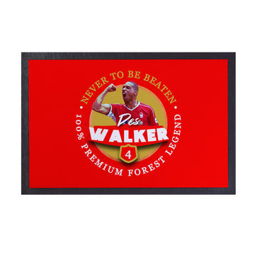 Nottingham Walker  - Football Legends - Door Mat -60cm X 40cm