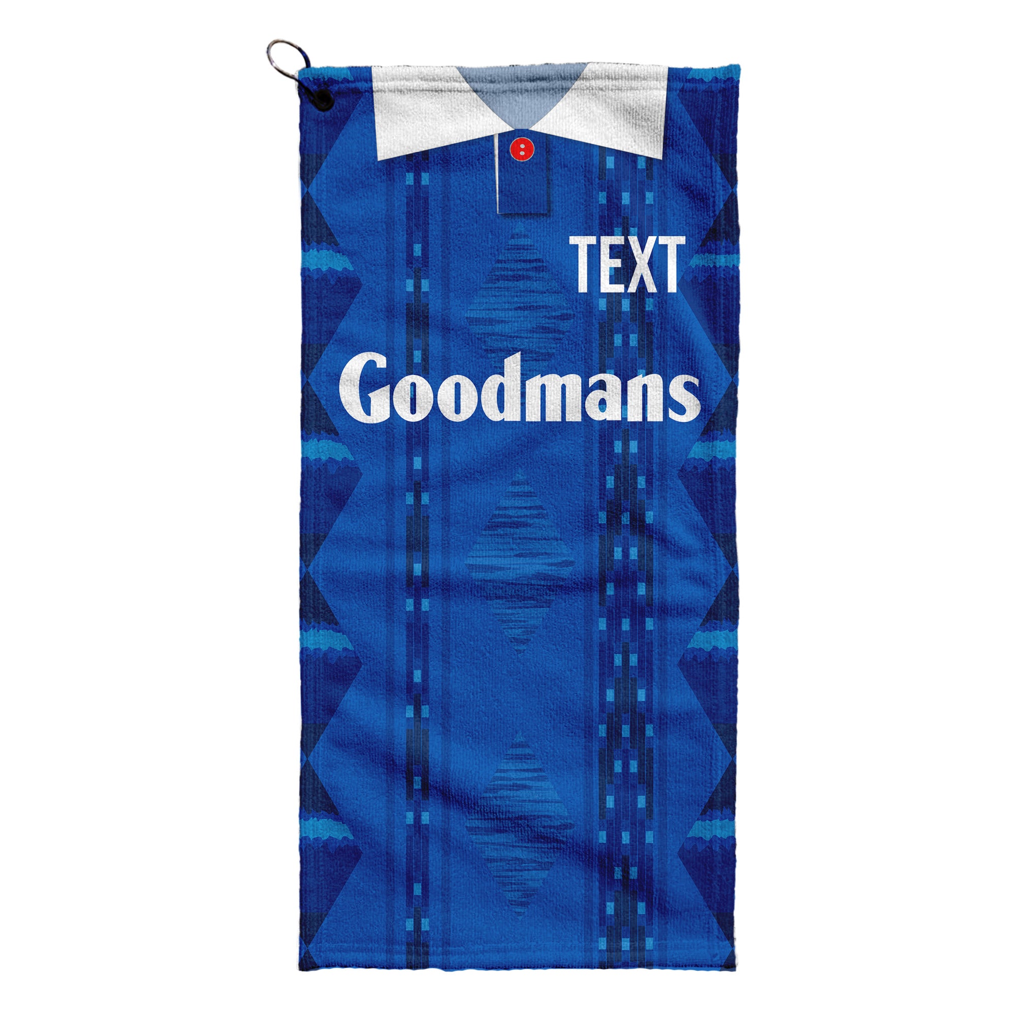 Portsmouth 1993 Home Shirt - Retro Lightweight, Microfibre Golf Towel