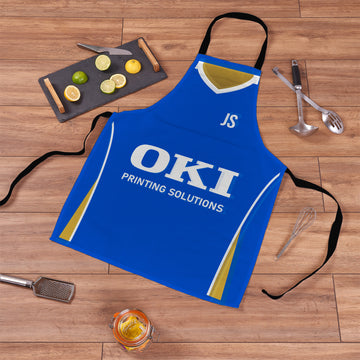 Portsmouth 2007 Home Shirt - Personalised Retro Football Adults Apron