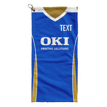 Portsmouth 2007 Home Shirt - Retro Lightweight, Microfibre Golf Towel