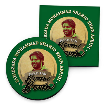 Pakistan Afridi - Coaster - Circle or Square