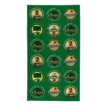 Pakistan Falcons Cricket - Legend Collection - Beach Towel