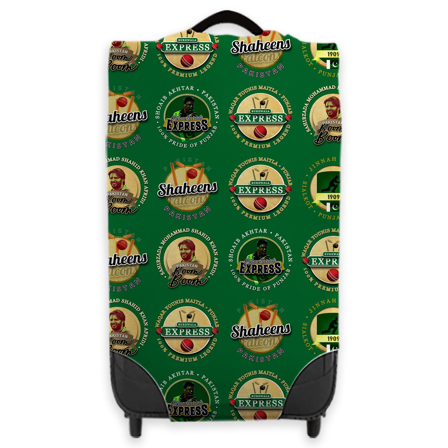 Pakistan Falcons Cricket - Caseskin Luggage Cover - 3 Sizes