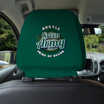 Plymouth Green Army - Football Legends - Headrest Cover