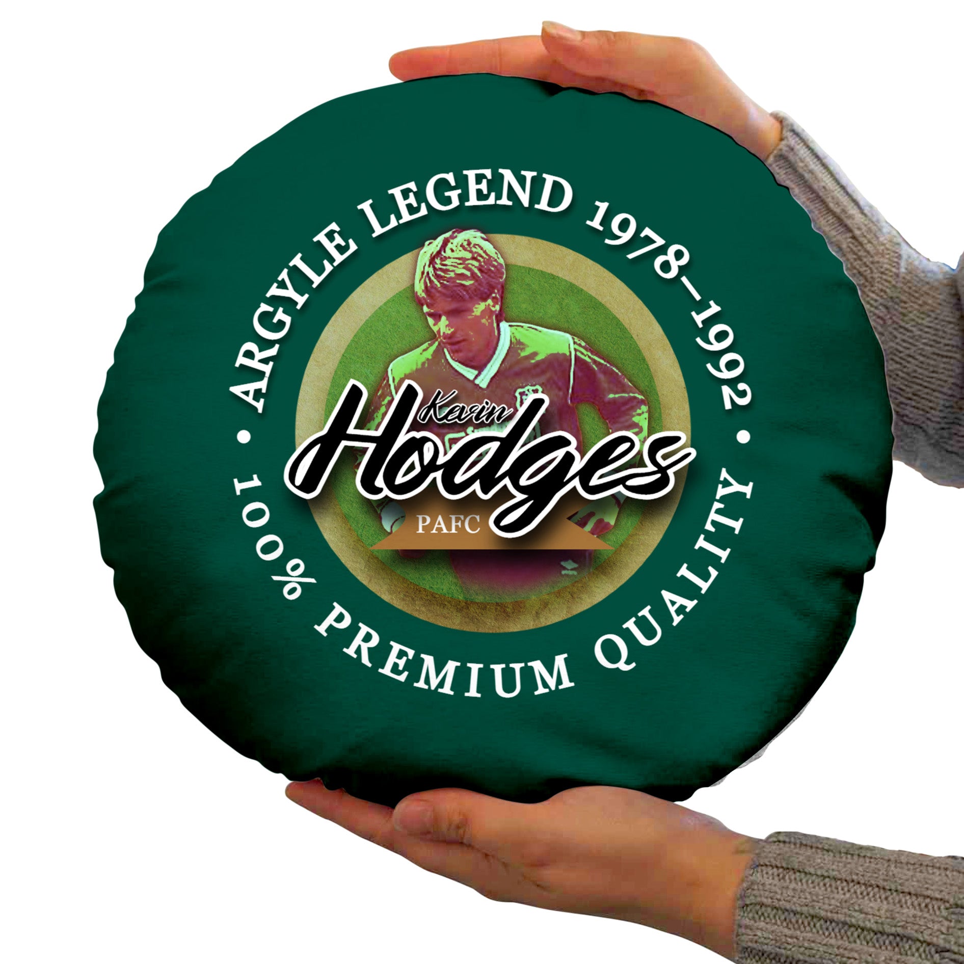 Plymouth Hodges - Football Legends - Circle Cushion 14"