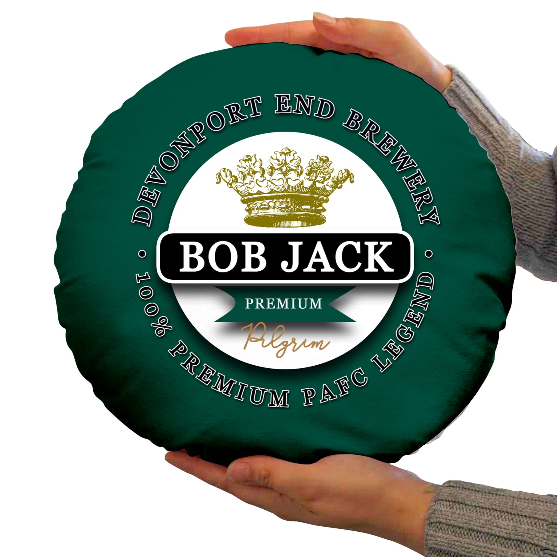 Plymouth Jack - Football Legends - Circle Cushion 14"