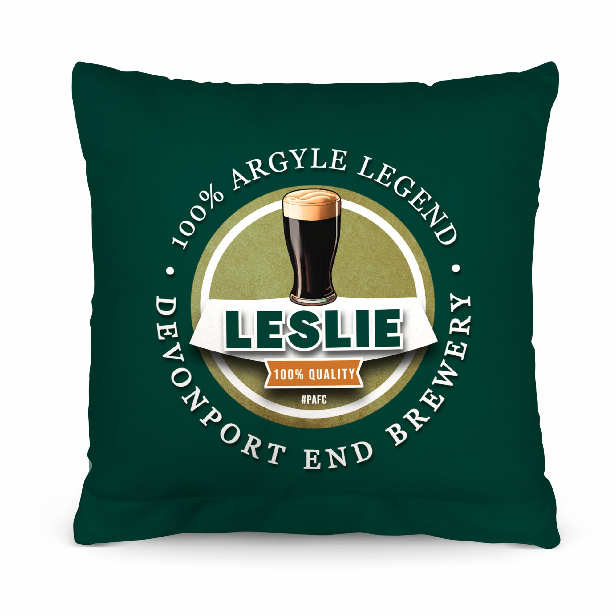 Plymouth Leslie - Football Legends - Cushion 10"