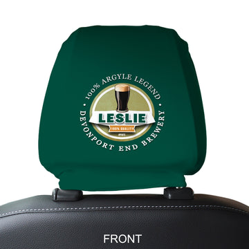 Plymouth Leslie - Football Legends - Headrest Cover