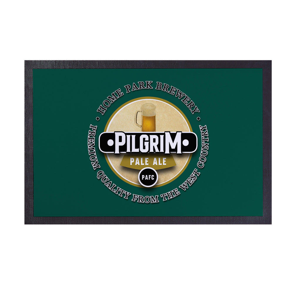 Plymouth Pilgrim  - Football Legends - Door Mat -60cm X 40cm