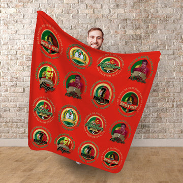 Portugal - Football Legends - Fleece Blanket 150cm X 150cm