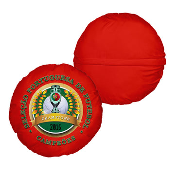 Portugal Euros  - Legend Collection - Circle Cushion 14