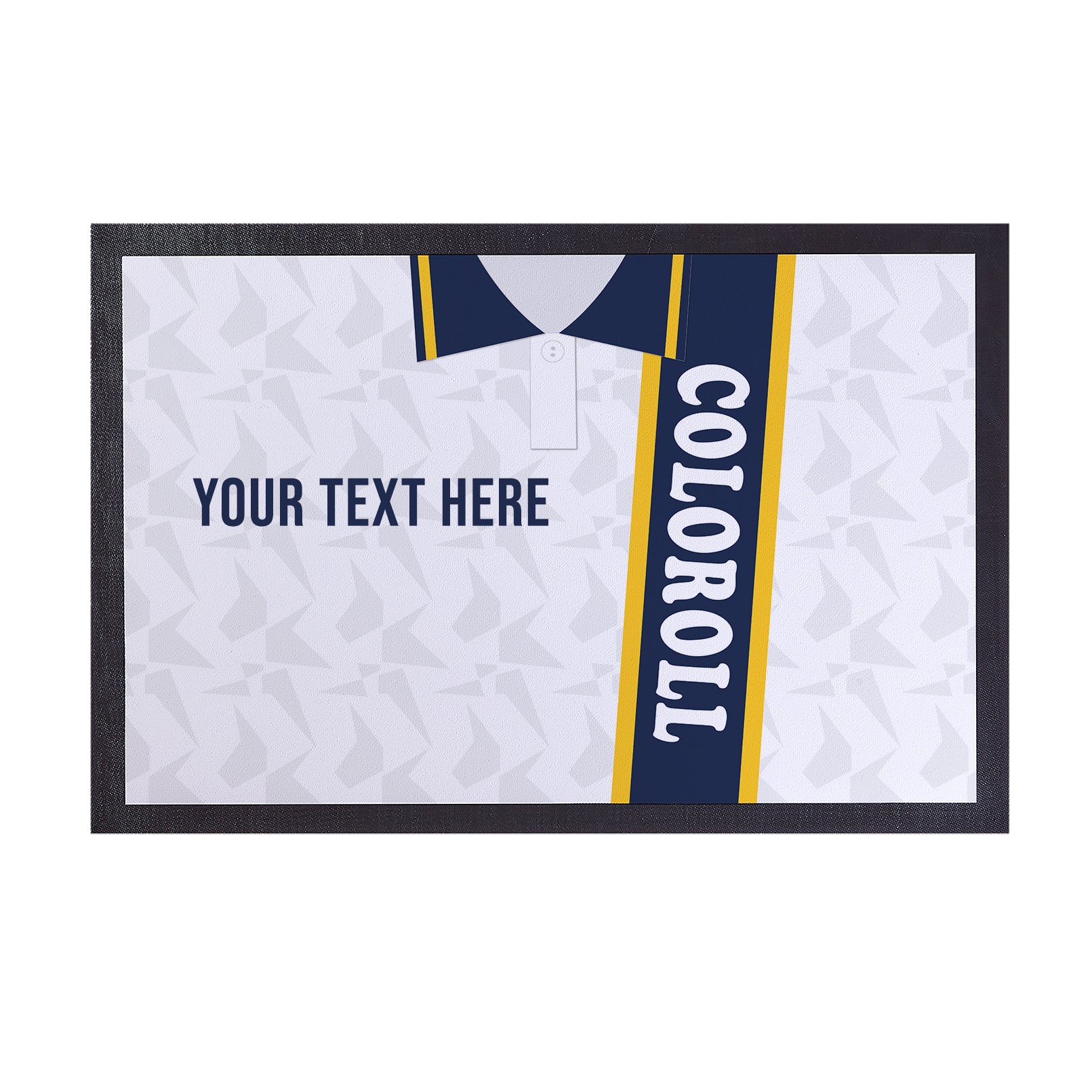 Preston 1994 Home Shirt - Personalised Retro Door Mat - 60cm x 40cm