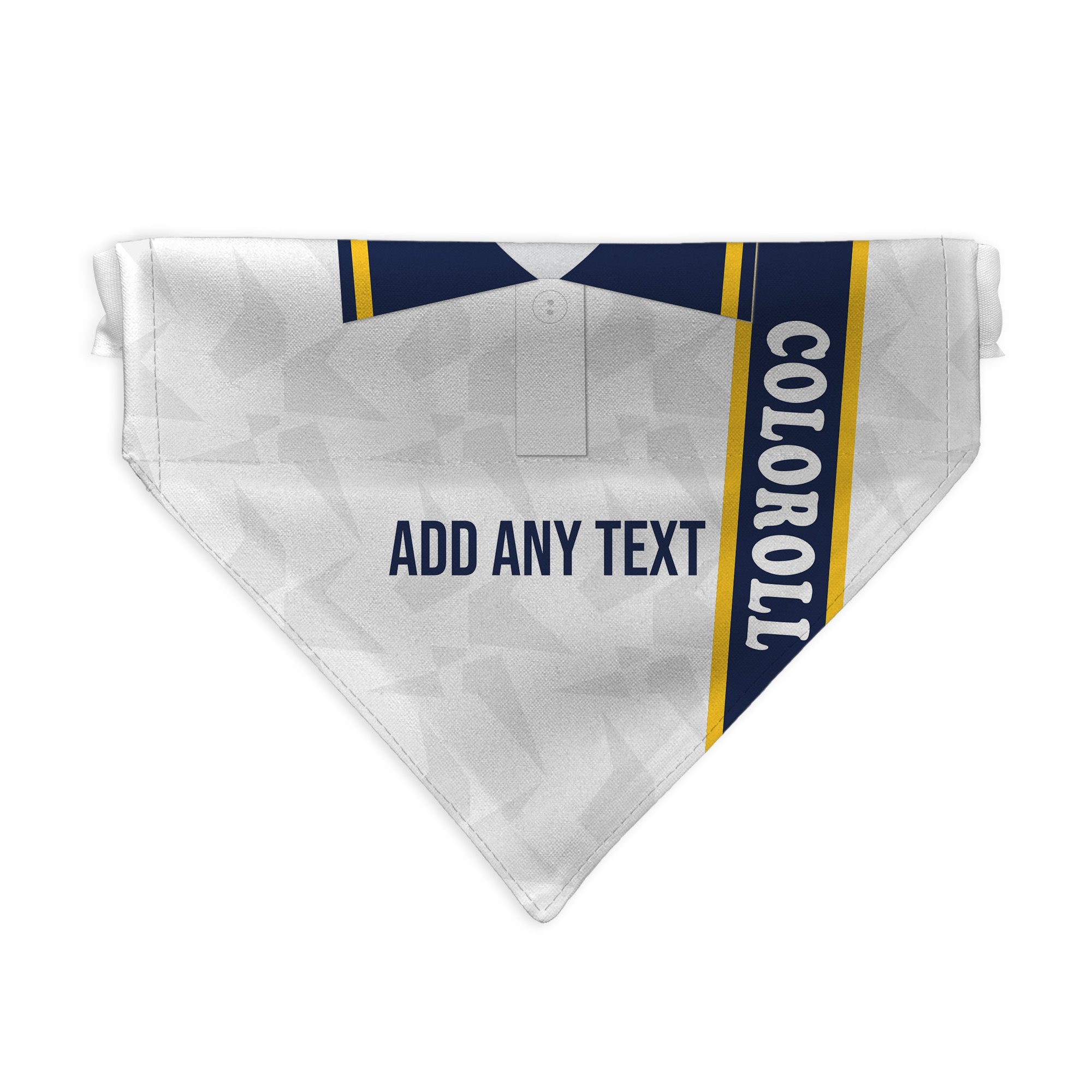 Preston 1994 Home Shirt - Personalised Pet Bandana - 4 Sizes