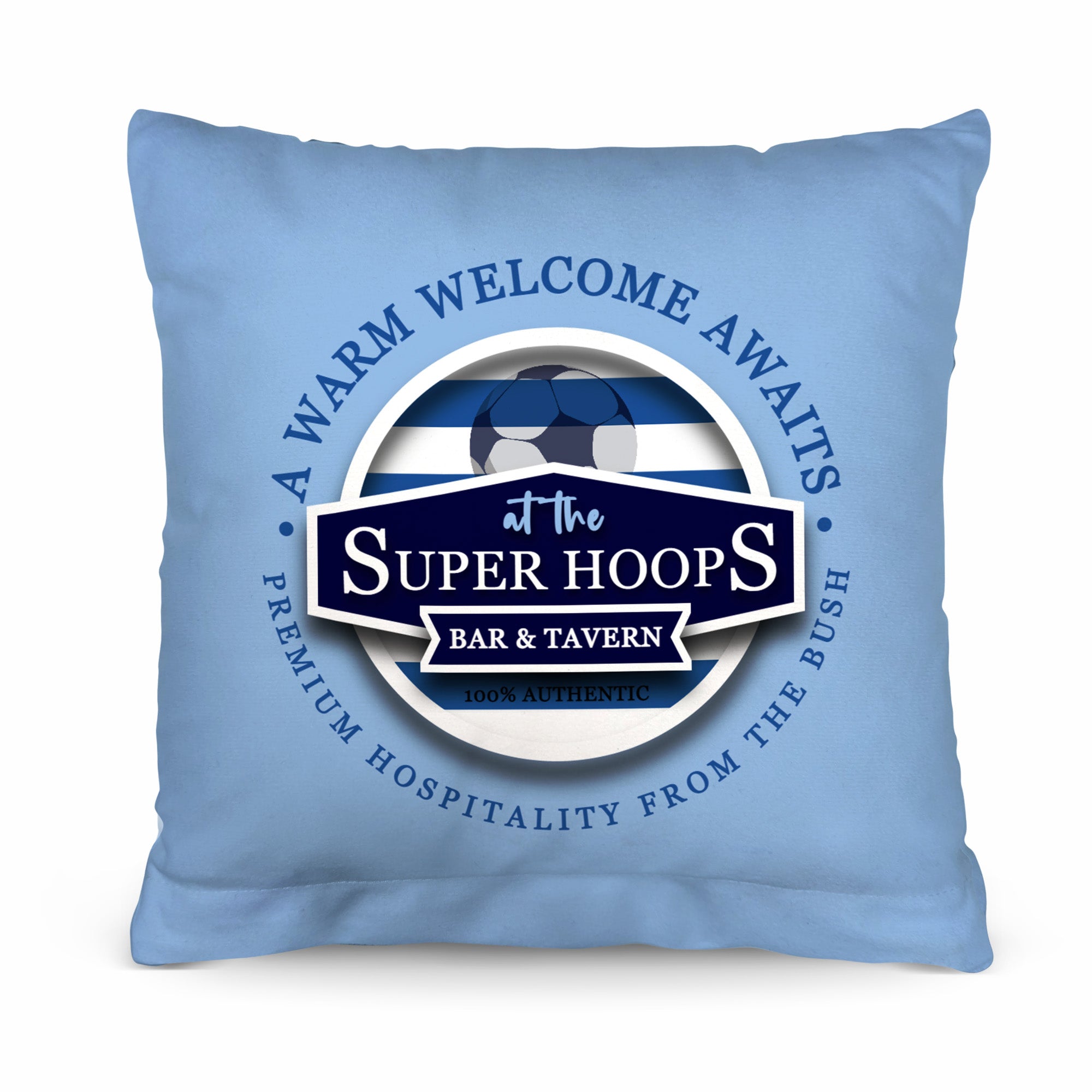 The Hoops SUPER HOOPS - Football Legends - Cushion 10"