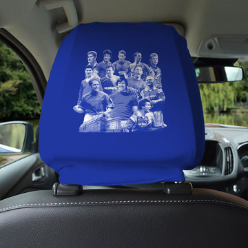 Glasgow Bears Montage - Pack of 2 Car Seat Headrest Covers