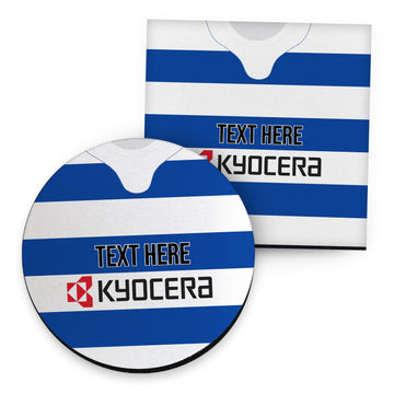 Reading 2006 Home Shirt - Personalised Drink Coaster - Square Or Circle