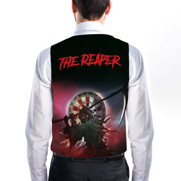 Darts Reaper - Novelty Costume Fancy Dress Waistcoat ( 4 sizes available )